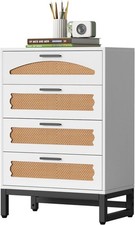 Mericonia 4 Drawers Rattan