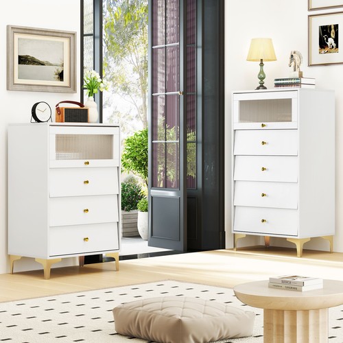 Modern dresser with drawers - dresser,