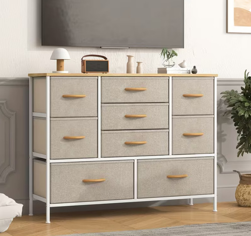 Drawer metal frame dresser - drawer,