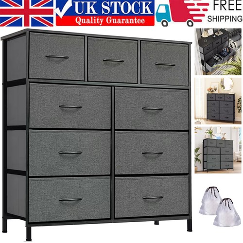Fabric chest drawers - chest, 9